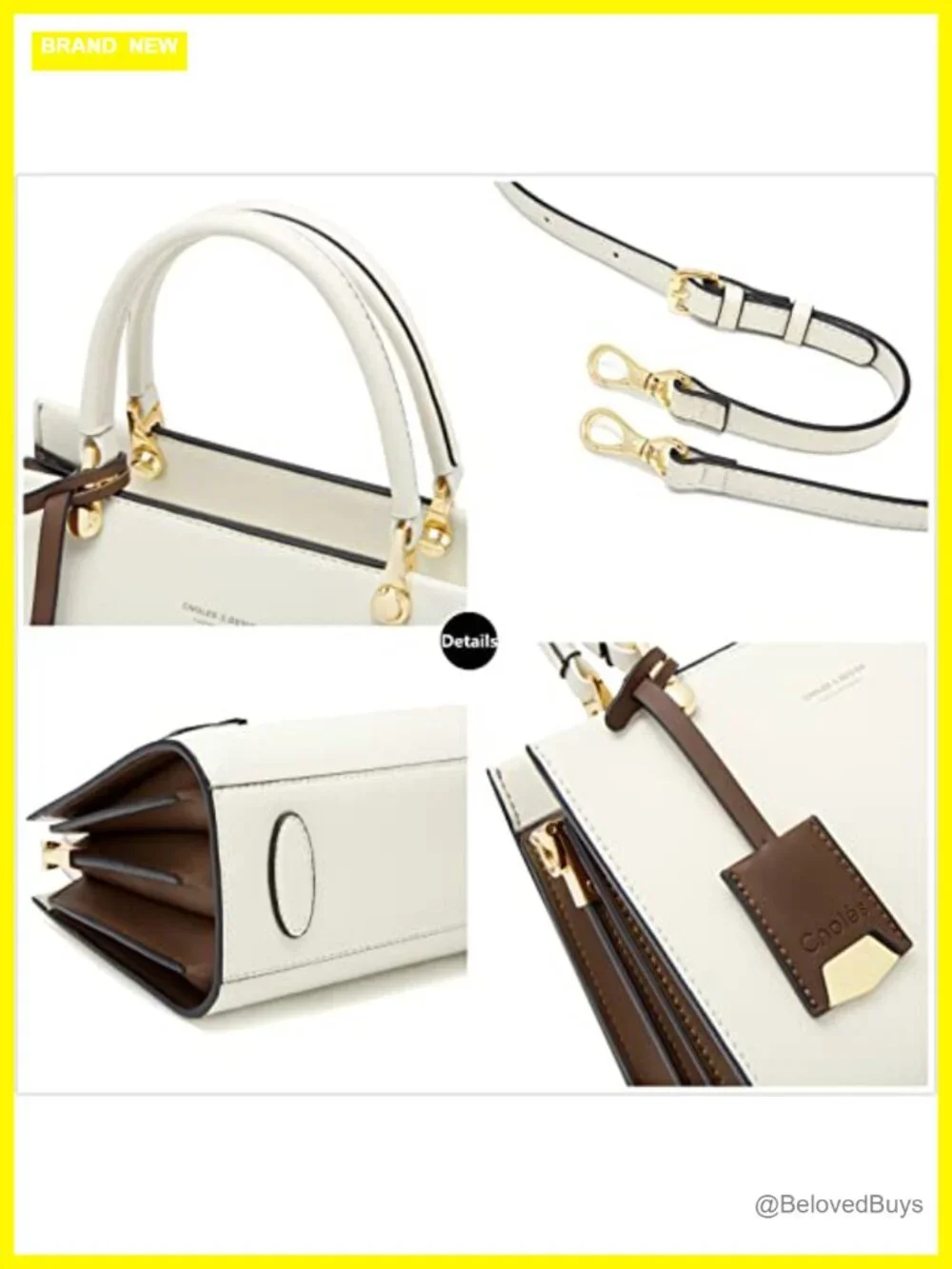 Genuine Leather Satchel Tote Bag for Women Work Travel